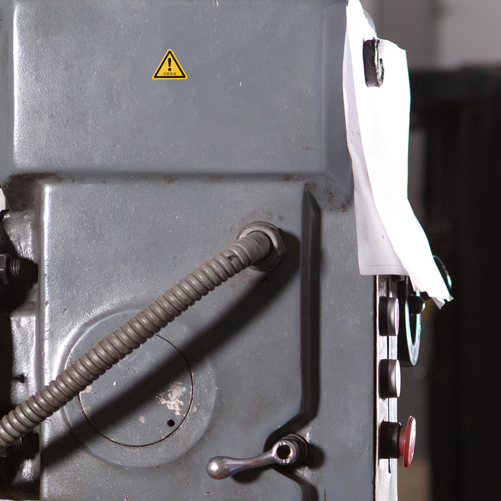 Heavy Equipment Sign - Ensemble d'autocollants d'avertissement de sécurité, 24