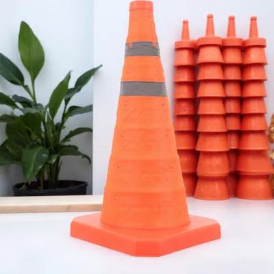 Road Traffic Cone - Cône de signalisation résistant aux intempéries,