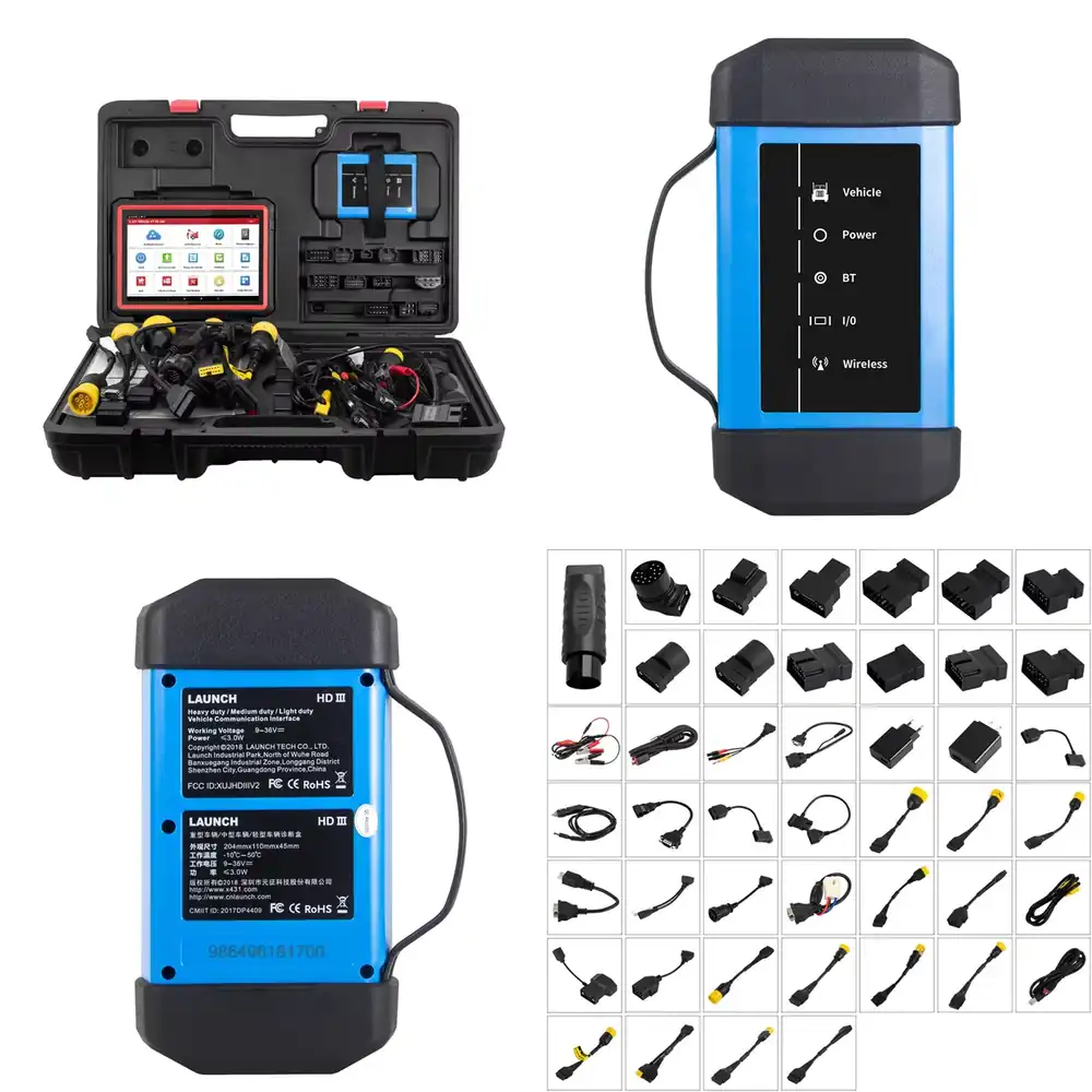 Heavy Equipment Diagnostic Tool - Outil de diagnostic lourd haute définition