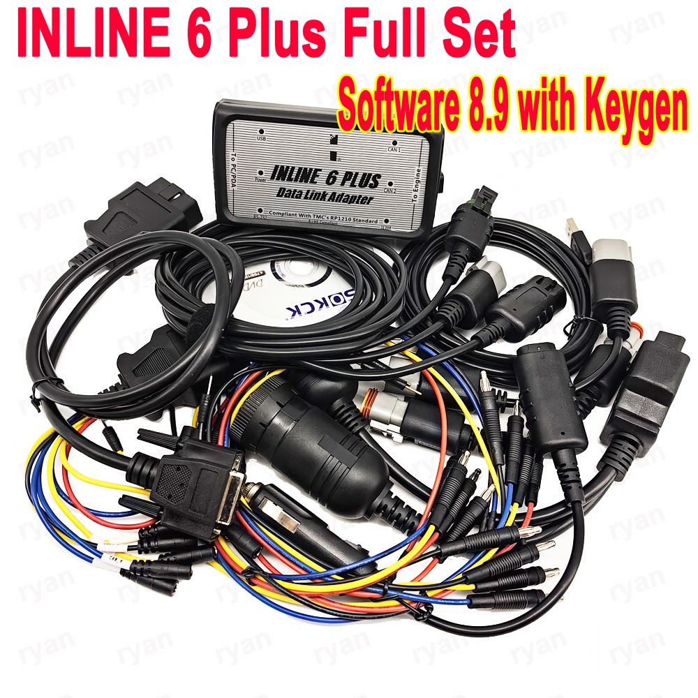 Heavy Equipment Diagnostic Tool - Pour Cummins en ligne 6 Plus