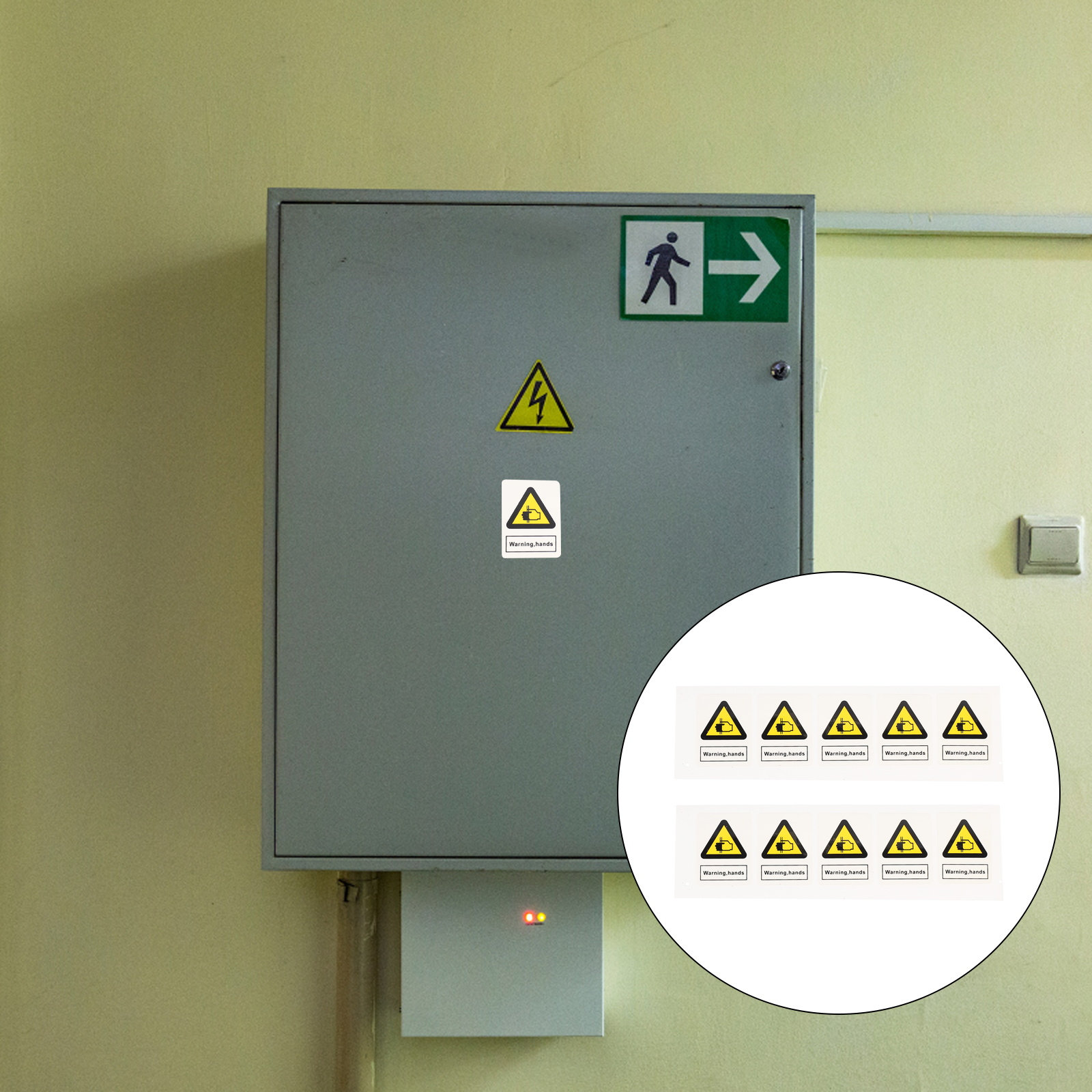 10 autocollants de précaution  - Heavy Equipment Sign avis et prix