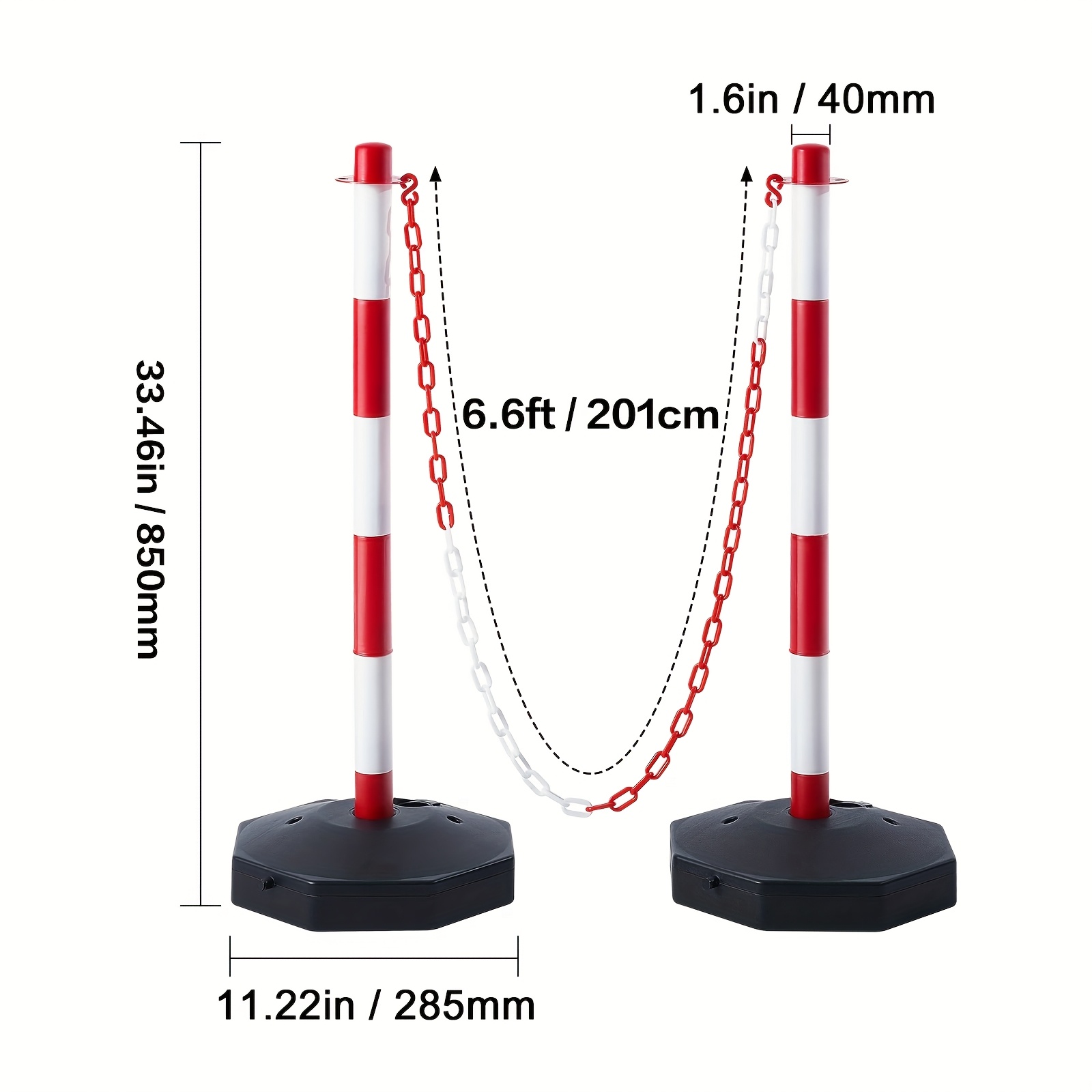 6 cônes de signalisation routi - Road Traffic Cone avis et prix