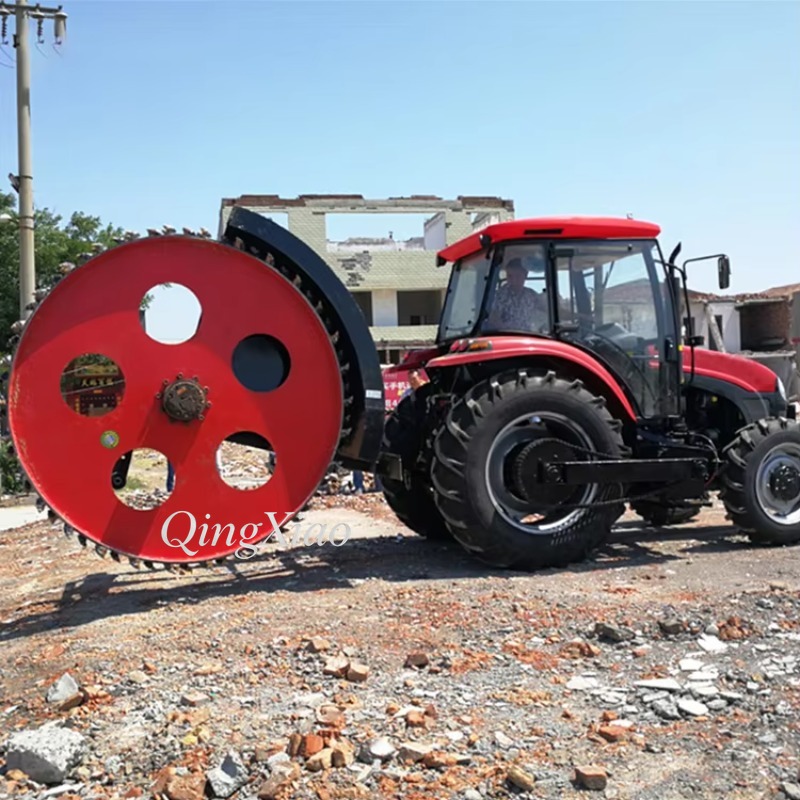 Trancheuse à disques entraînée - Heavy Equipment Trencher avis et prix