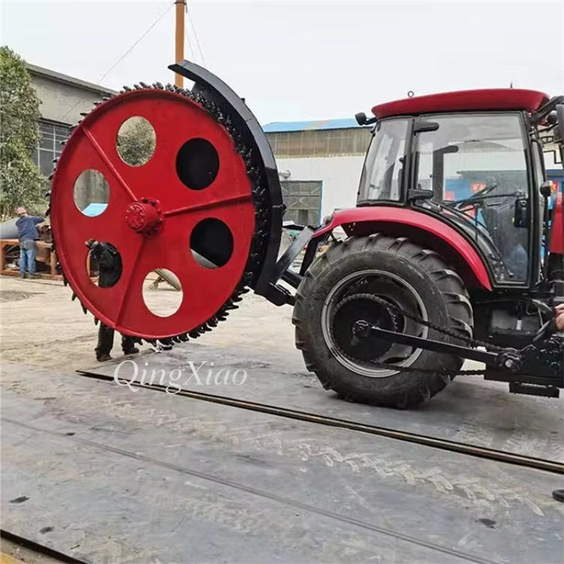 Trancheuse à disques entraînée - Heavy Equipment Trencher avis et prix