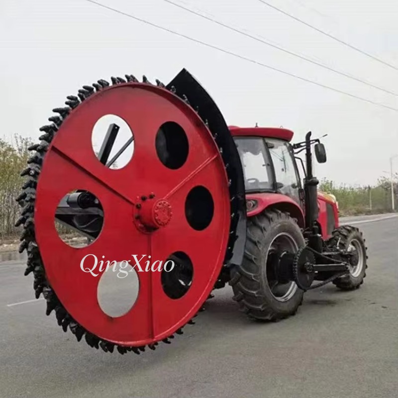 Trancheuse à disques entraînée - Heavy Equipment Trencher avis et prix