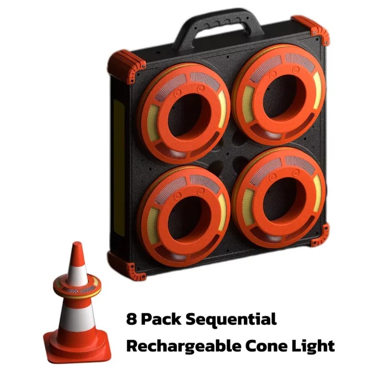 Épuisé, Lot de 8 cônes de sign - Road Traffic Cone avis et prix